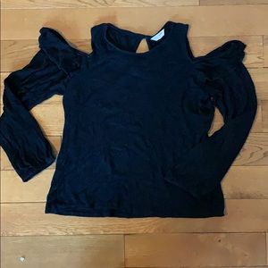 Lucky Brand Cold Shoulder Blouse